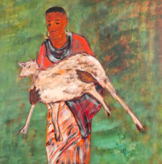 Acryl op doek, Maya Wildevuur